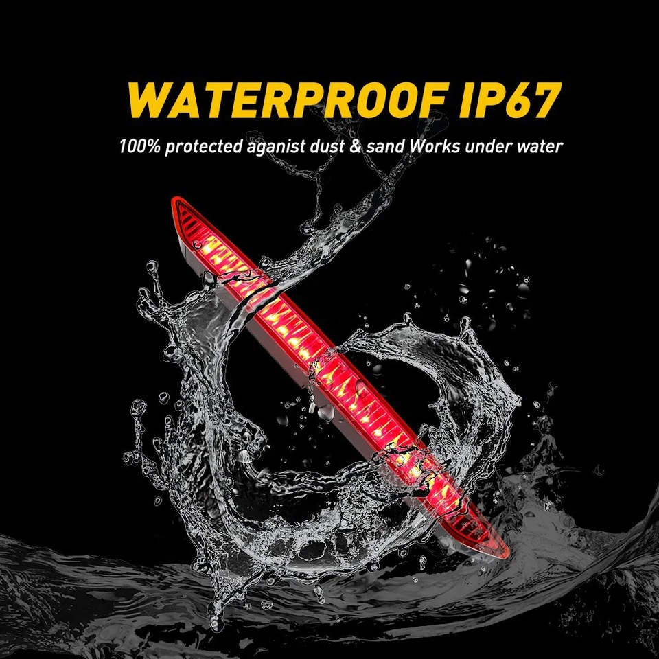 Tercera luz trasera LED de parada de freno para BMW Z4 E85 Roadster 3.0iRed 2003-2008 EE. UU. Foto 4 de 4