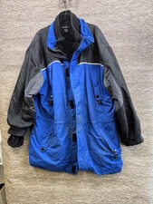 Field Gear Sport Ski Jacket Mens 2XLT Blue Colorblock Full Zip Insulated Winter