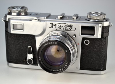 Kiev 4a ARSENAL JUPITER-8M 5cｍ f2 KIEV - 4A Soviet Arsenal Camera Lens JUPITER - 8M (2/50) CONTAX