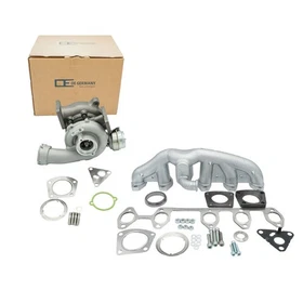 Turbolader+Krümmer für VW T5 2.5 TDI 5 Zylinder 070145701HV 070253017A AXE 131PS