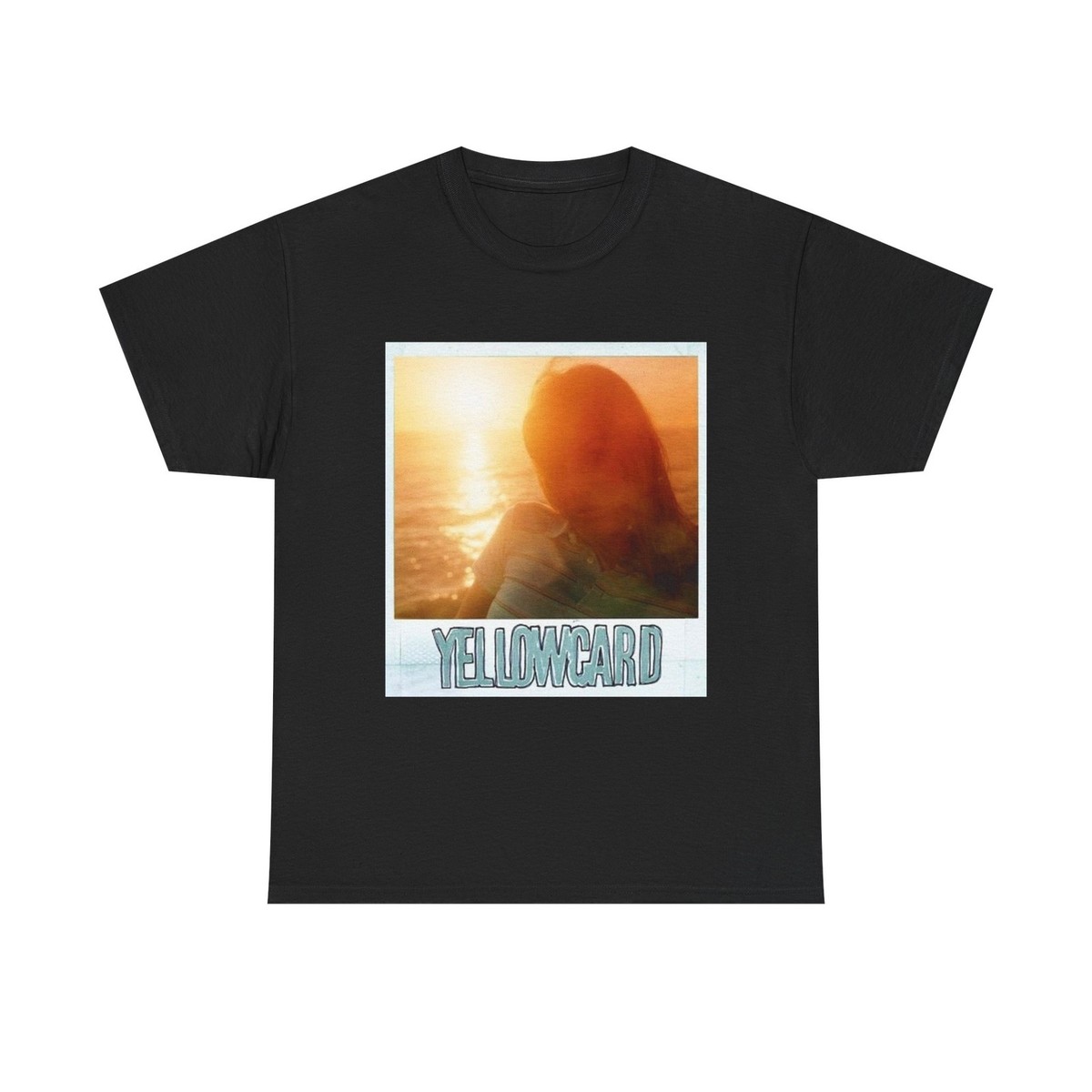 YellowCard Tshirt Band Album Cover Ocean Avenue Retro Unisex Heavy