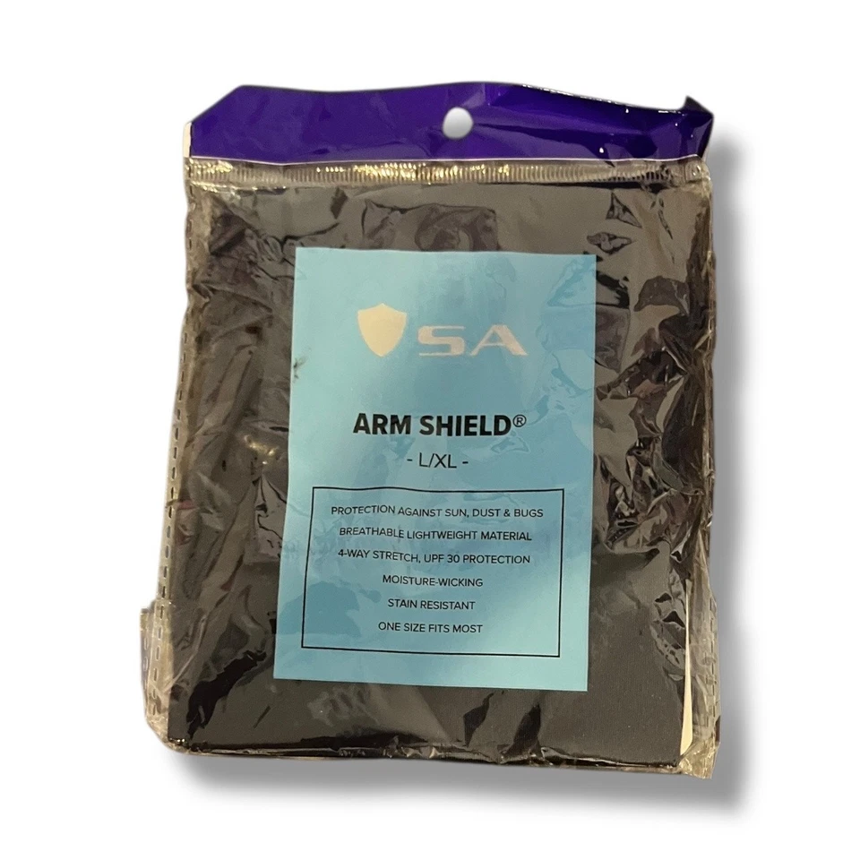 Arm Shield L/XL UPF Sun Dust Bug Protection Sleeve – Breathable Moisture Wicking - Image 2 of 3