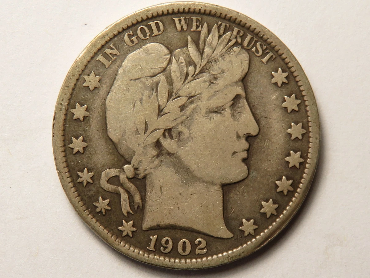 1902 Year Barber Half Dollars (1892-1915) for sale | eBay