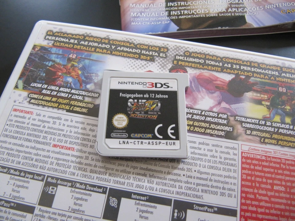 Super Street Fighter IV 3D Edition 3DS NINTENDO 3DS PAL ESPAÑA, foto 4 de 5