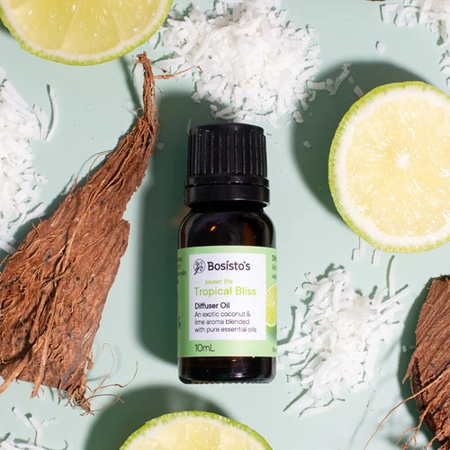 Bosisto's Essential Diffuser Oil 10ml Sweet Life Bosistos Tropical Caramel Berry - Picture 11 of 49