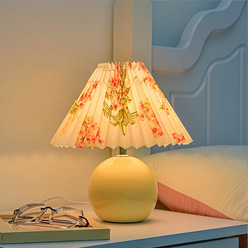 Ceramic table 2024 lamps for bedroom