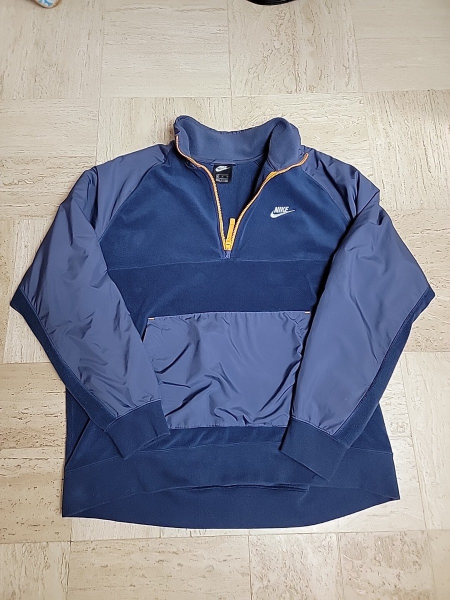 nike polar fleece half zip
