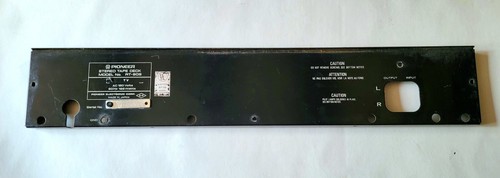 Pioneer RT-909 Lower Rear Panel Open Reel Tape Deck Used Parts