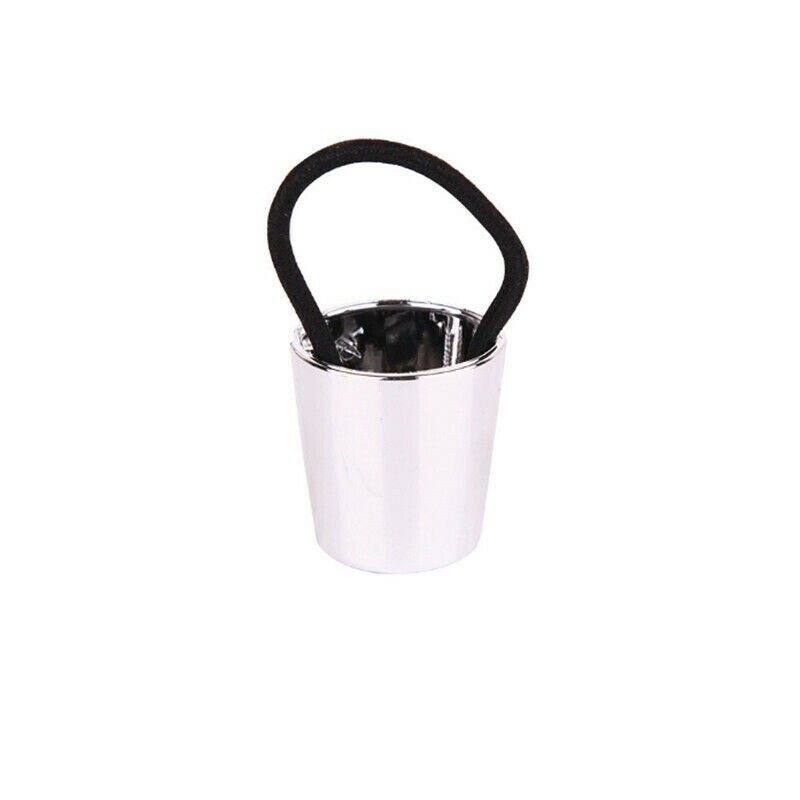 Hir Rope Metal Elastic Hair Cuff Wrap Ring Rope Tie Band Chic Ponytail Holder ...