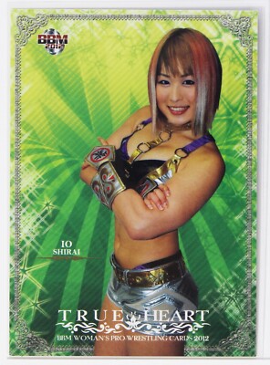 IO SHIRAI - 2012 BBM Women's Pro-Wrestling Trading Card | eBay