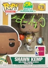 Shawn Kemp autographed signed Funko Pop #79 NBA Seattle SuperSonics JSA