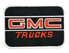 GMC Trucks Motorsports Red Car Vintage Style Retro Patch Iron Cap Hat Racing