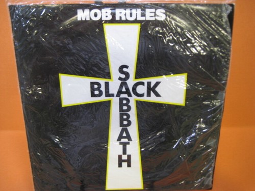 Near Mint! BLACK SABBATH MOB RULES 12" VINYL! NM EX