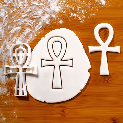 Egyptian Ankh cookie cutter | Egypt artifact hieroglyph ancient Pharaoh biscuit