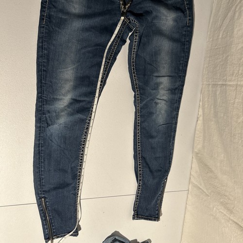 Lot Of 3 women silver jeans 29 and 30 aiko Pre-loved Condition Read Description - Picture 9 of 24