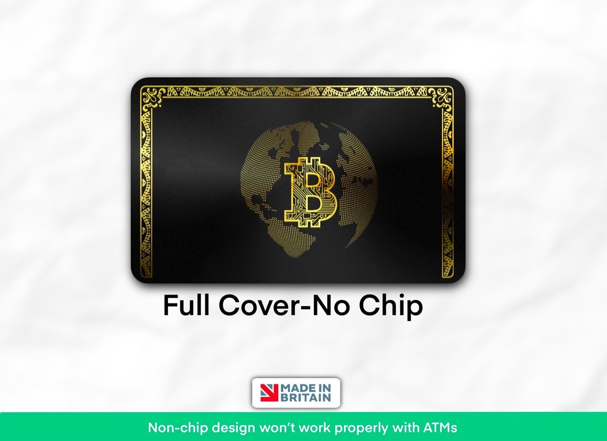 Adesivo Ethereum Per Carte Di Credito - Skin Protettiva E Personalizzata | Nero Con Chip - Foto 9