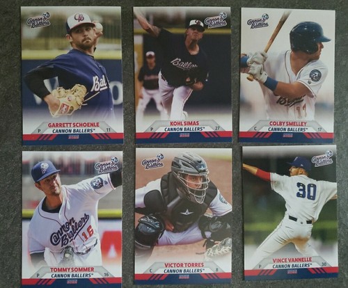 2022 Kannapolis Cannon Ballers SINGLE CARDS from Team Set - CHOOSE YOUR PLAYER - Picture 6 of 8
