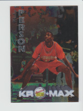 1994-95 Signature Rookies Kro-Max #17 Wesley Person Rookie, Auburn Tigers