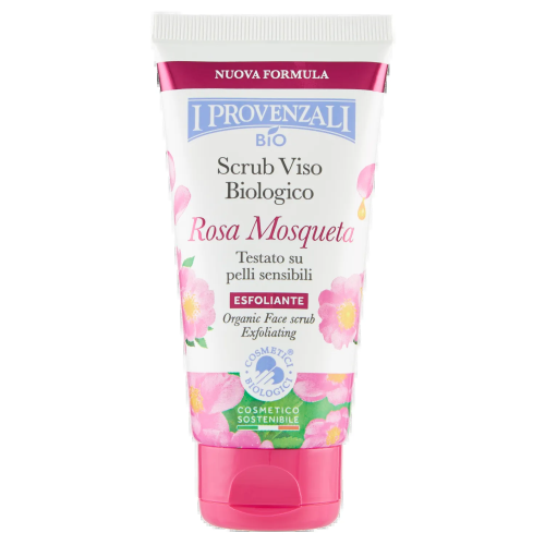 I Provenzali Bio Scrub Viso Biologico Rosa Mosqueta 75ml