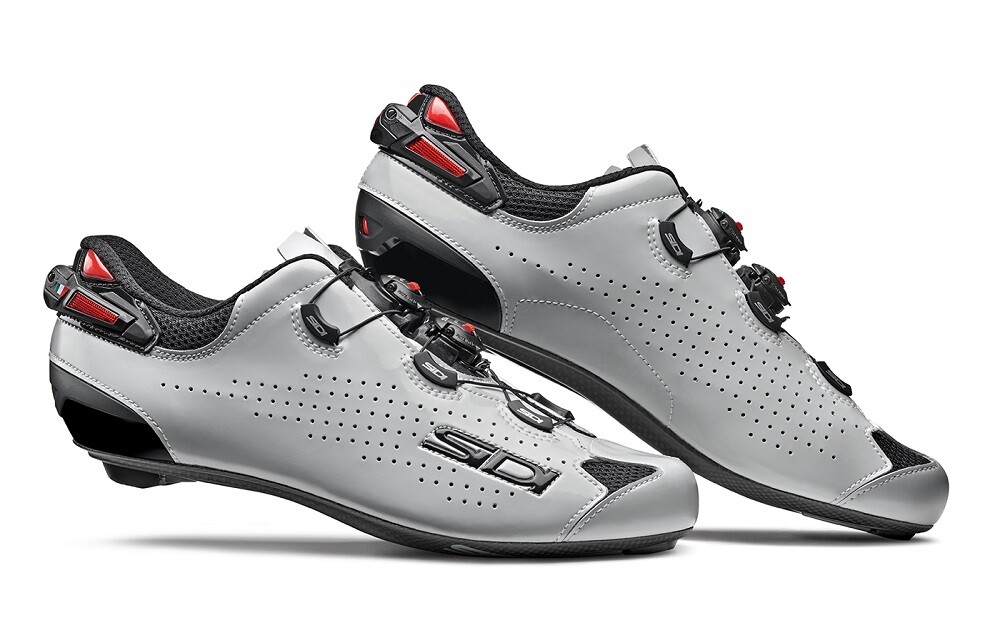 ウェア SIDI shot2 40 SIDI SHOT 2 Road Cycling Shoes, Gray Back Glossy, Size 40-48