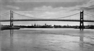 VINTAGE BRONX TRI-BOROUGH BRIDGE GLOSSY POSTER PICTURE PHOTO new york queens 591