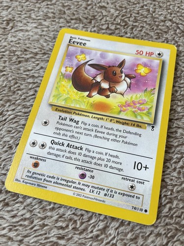 EEVEE 74/110 LEGENDARY COLLECTION RARE ENG POKÉMON CARD - Foto 11 di 19