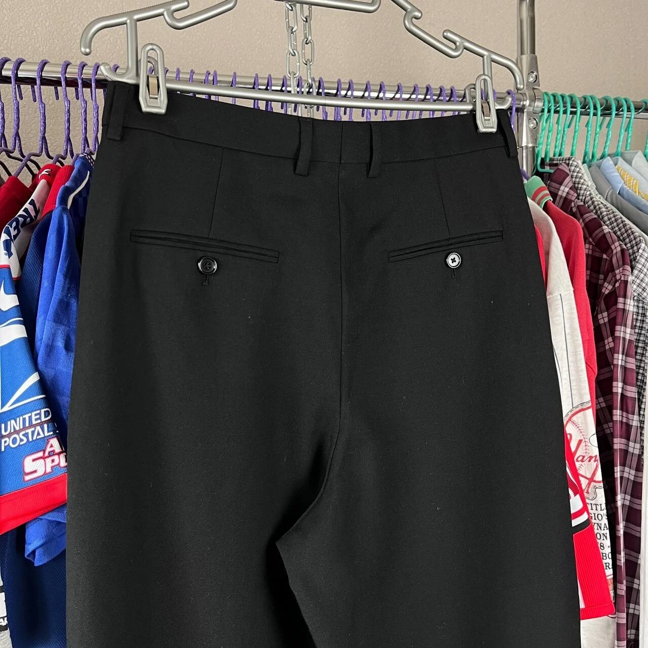 Pantaloni eleganti donna Celine vita alta lana Margaret pantaloni classici prezzo di listino 450€