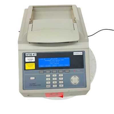Applied Biosystems 9700 GeneAmp PCR System Thermal Cycler 96 Well, N8050200