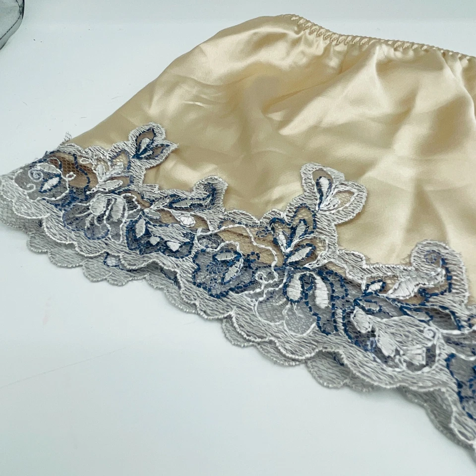 Nuevo Ellen Tracy XL Ropa Interior Bragas Encaje Caja Pantalones Cortos 59213 Rubor Lencería Sexy Foto 4 de 4