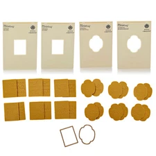 ANNA GRIFFIN MIX & MATCH CUTTLEBUG EMBOSSING FRAME FOLDERS, SENTIMENTS & DIES