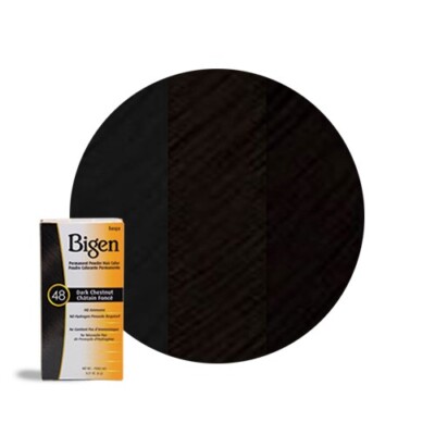 Bigen Permanent Powder Hair Color - 48 Dark Chestnut