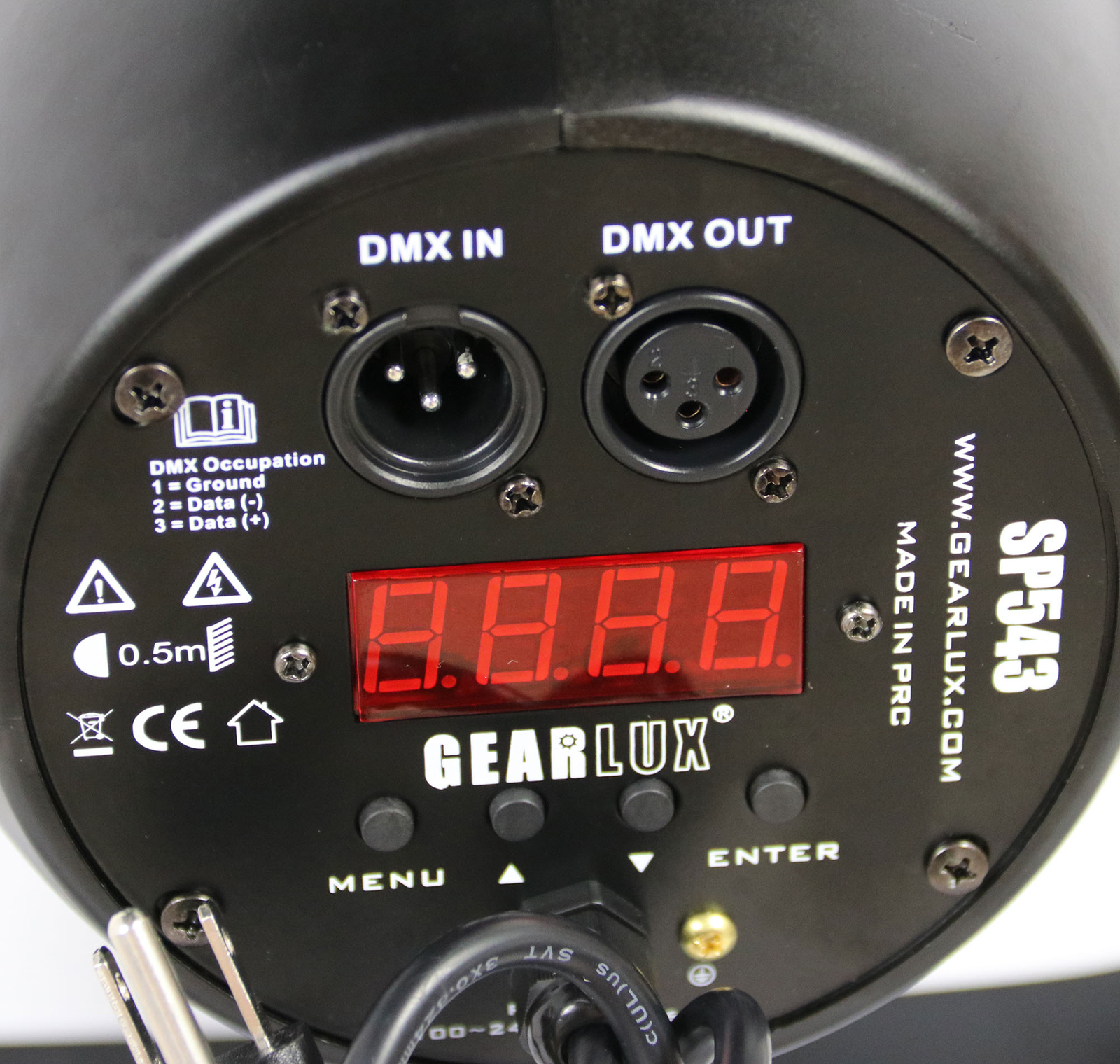 Gearlux SP543 54-LED 1-Watt RGB Three-in-One LED Stage Light