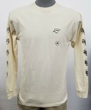 Vans Love Hate Seed Pearl Men's L/S Crew Neck T-Shirt NWT $29.50 Choose Size