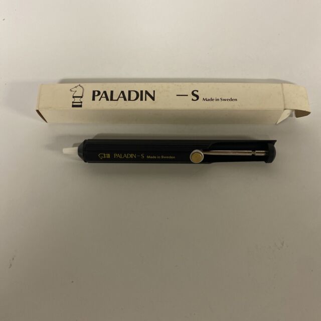 VINTAGE PALADIN -S DESOLDERING TOOL . MADE IN SWEDEN! NEW OLD STOCK! VINTAGE PALADIN -S DESOLDERING TOOL . MADE IN SWEDEN! NEW OLD STOCK!