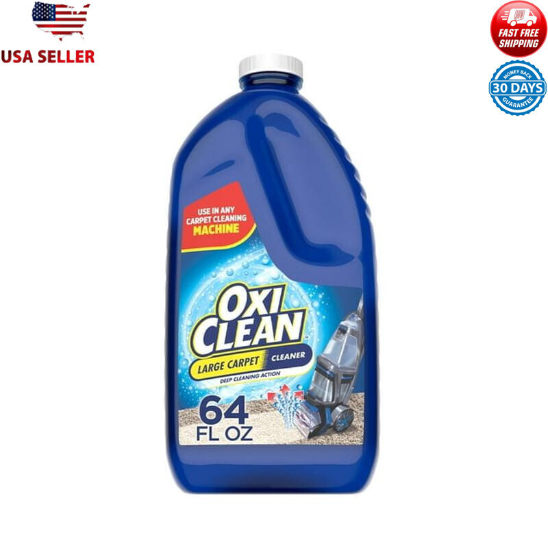 Powerful 64oz Carpet Cleaner Liquid for Steam Machines & Stain Removal-image