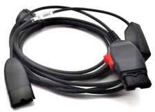 Plantronics Digital 6- in QD Y-Cord Splitter Adapter Trainer with Mute Switch