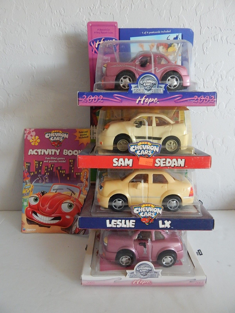 CHEVRON CARS LOT of 4 - Hope 2003 & 2002 / Sam Sedan / Leslie LX