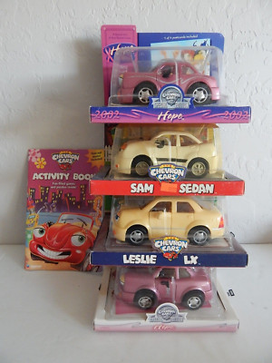 CHEVRON CARS LOT of 4 - Hope 2003 & 2002 / Sam Sedan / Leslie LX