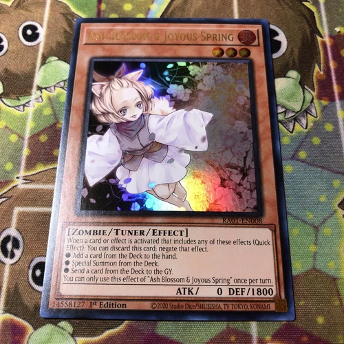 Ash Blossom & Joyous Spring - RA01-EN008 - 1st Edition - Ultra Rare - M/NM