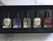DEBORAH LIPPMANN LITTLE BLACK DRESS 5 Piece Manicure Collection 5x0.27oz./8ml