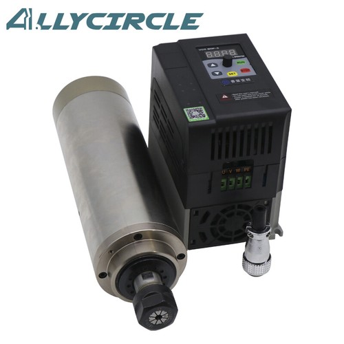 2.2KW Water Cooled Spindle Kit ER20 24000RPM AC220V 2200W Spindle&2.2KW VFD - Picture 5 of 13