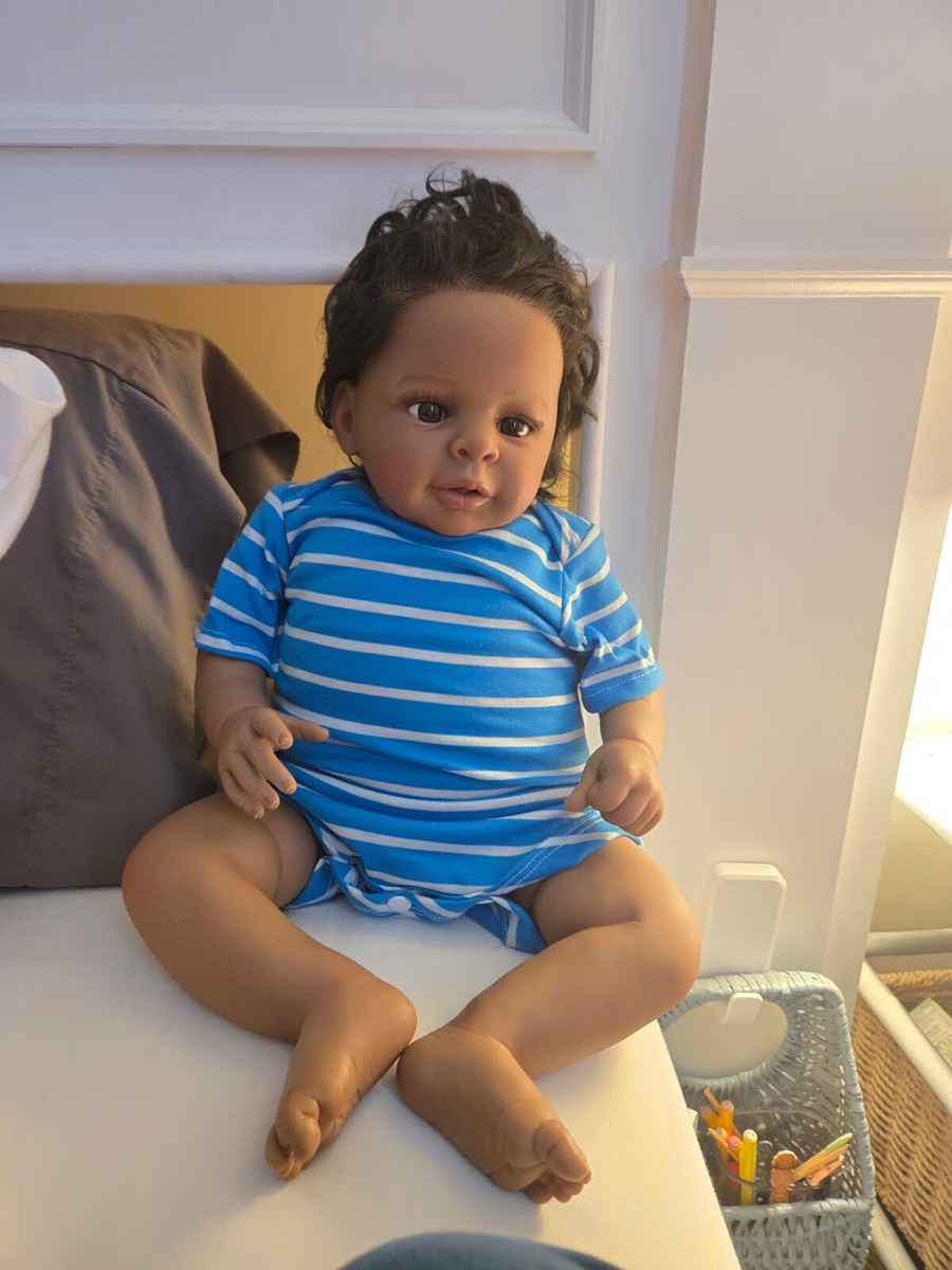 Reborn Baby Dolls Black Boy 21