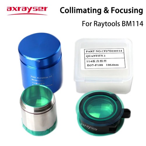 Collimating Focusing Lens with Lens Holder for Raytools BM114 Laser Cutting Head - Picture 5 of 6