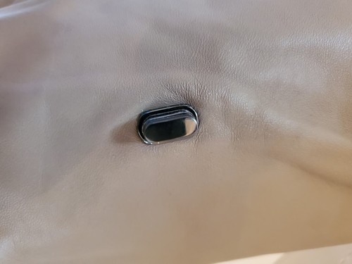 Elie Tahari Tammie Leather Snake Chain Crossbody Purse - Picture 7 of 12