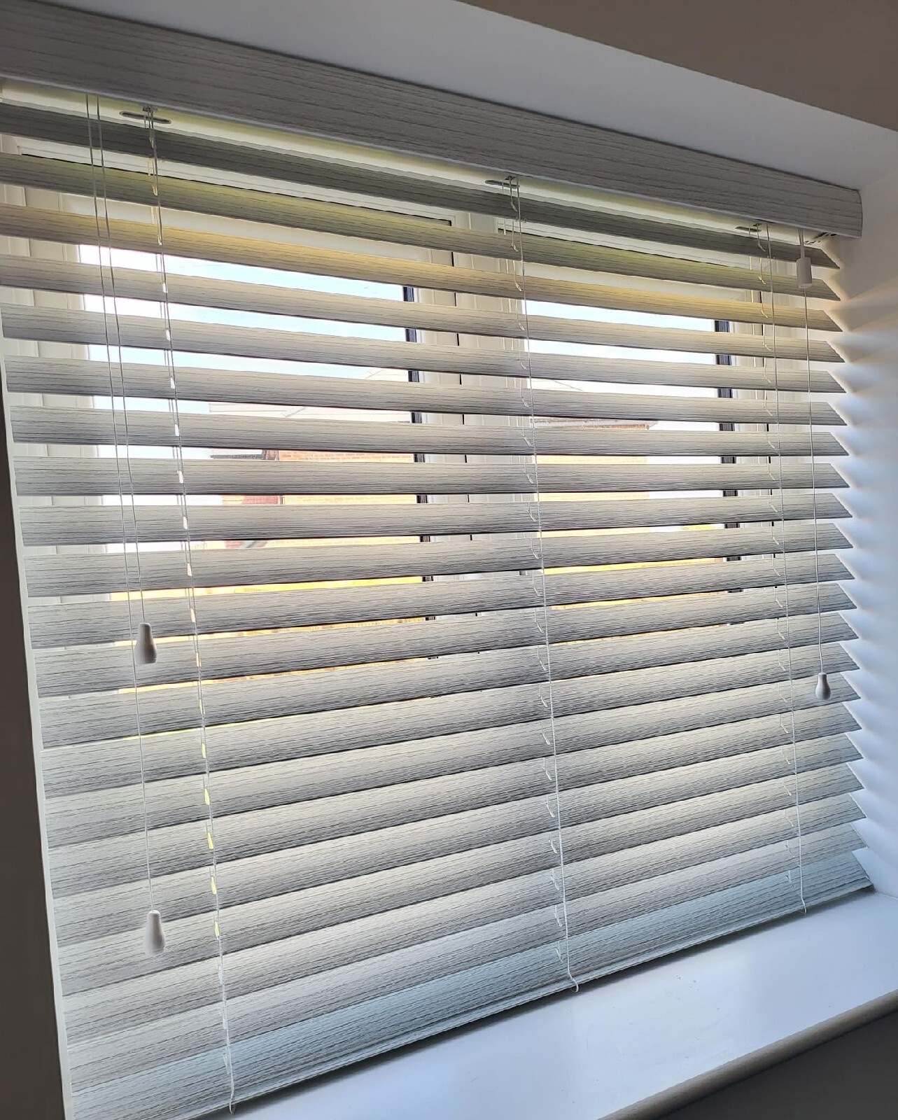 Grey Wood blinds eBay