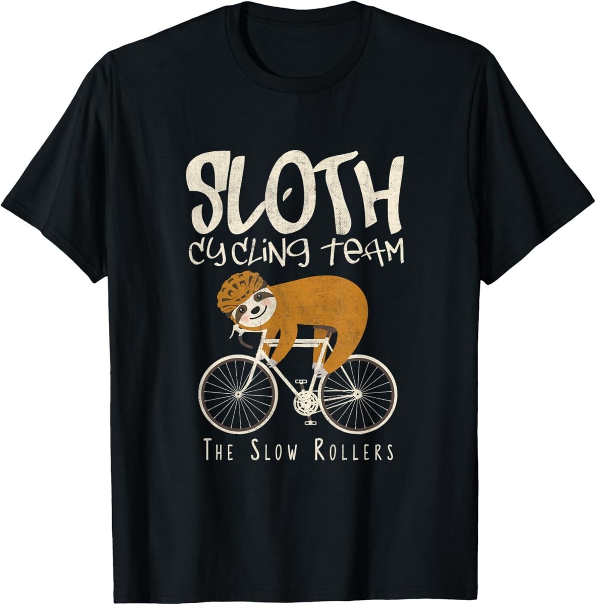 Funny Sloth Cycling Team love sloths bicycling Gift Unisex T-Shirt