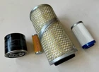 Filter Oil Fuel Air Hydraulic for Holder C30 Tractor Engine Kubota 1200