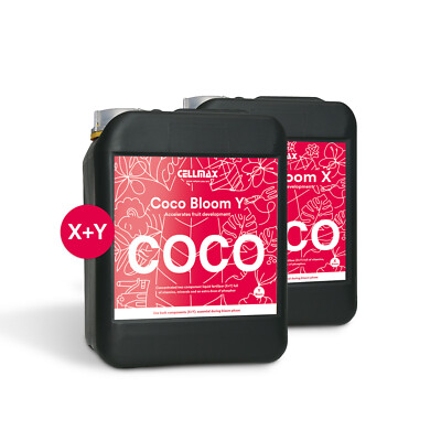 Cellmax Coco Grow 2 x 5 Liter   Zweikomponenten Dünger X+Y / Kokos / Vegetation