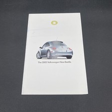 2002 Volkswagen VW New Beetle “Round for a Reason” Sales Ad Brochure