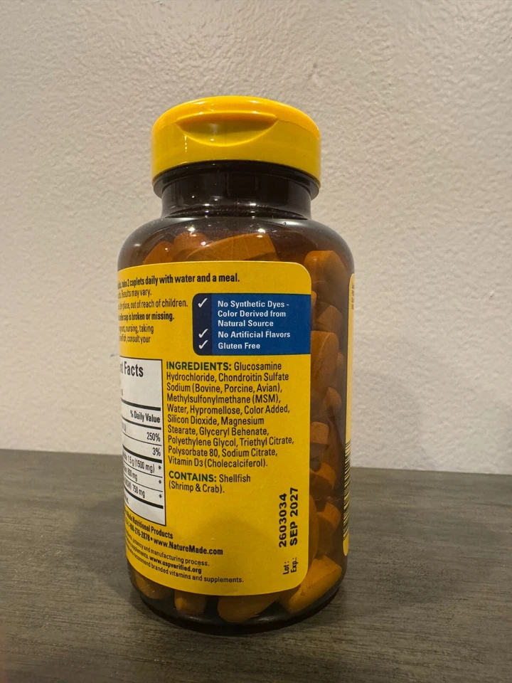 TripleFlex Triple Fuerza Hecho en la Naturaleza + Comprimidos D3 - Paquete de 120 Foto 3 de 4